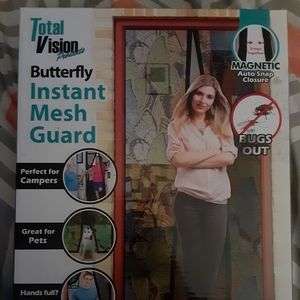 Mesh magnetic Screen Door